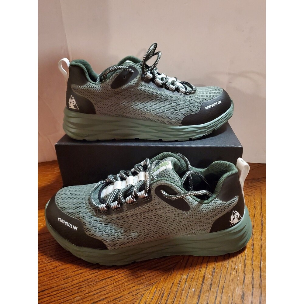 Rocky V-Lite Lace-Up Nano Comp Green, 9.5 W EUC